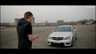 Тест-драйв Mercedes C63 AMG Perfomance. ДвижновTV