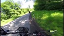 Мотоцикл Honda сбросили седла