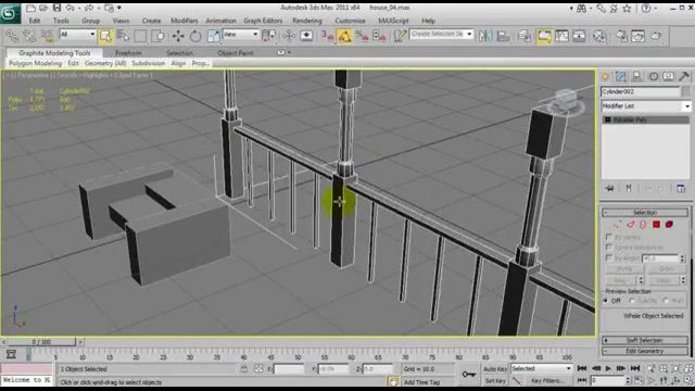 Basic Modelling in 3DS Max: House (Part5) Optimization