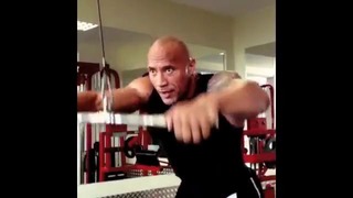 Dwayne ‘ The Rock ‘ Johnson Workout video 2013