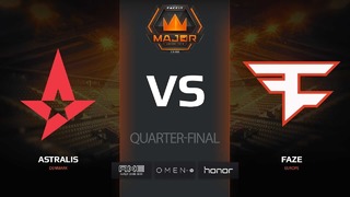 FACEIT Major London 2018: FaZe vs Astralis (Game 1 | Часть 1) Quarter-Final / CS:GO