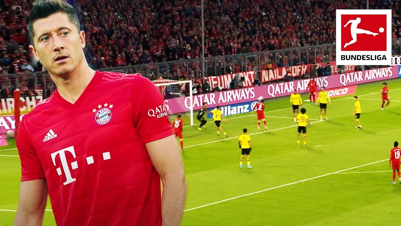 Robert Lewandowski. All goals 2019/20 Bundesliga - Mover.uz