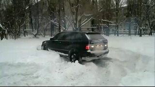 BMW X5 – Бандит на снегу