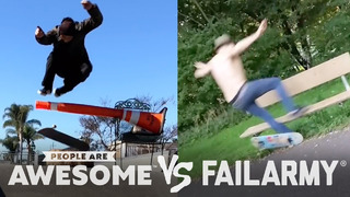 People Are Awesome vs. FailArmy | Martial Arts, Football, Gymnastics & More