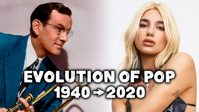 Эволюция поп-музыки (1940–2020)