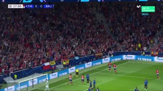 (HD) Атлетико – Брюгге | Лига Чемпионов УЕФА 2018/19 | Групповой этап | 2-й тур