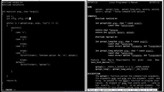 C Programming in Linux Tutorial #060 – (Part 1 2) getopt() Function