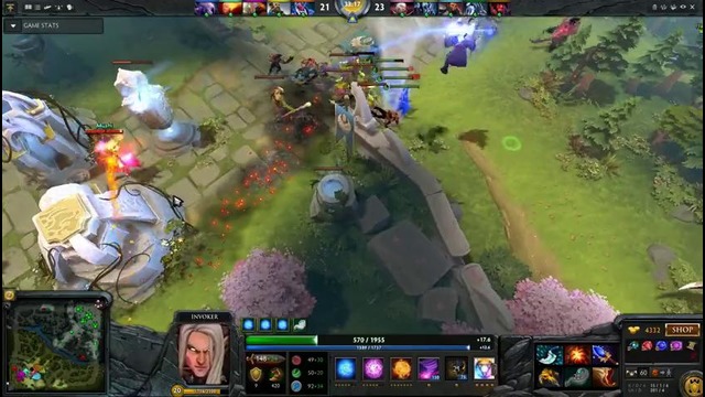 Dota 2 Abed Invoker vs Mushi Lina – Top 1 SEA