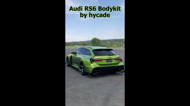 Audi RS6 Bodykit by #hycade #the hycade #audi #quattro #rs6 #audirs6 #audirs6avant