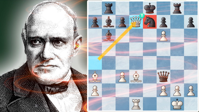 Ot Rux va Ferzni QURBON qildi! | Adolf Anderssen vs Jean Dufresne | London 1852