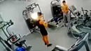 Когда первый день на тренировке))
