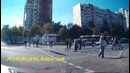 Уроки вождения. Проезд регулируемыx перекрёстков на практике
