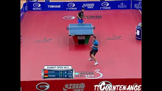 Kuwait Open- Zhang Jike-Bastian Steger