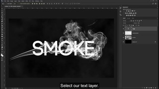 Photoshop Tutorials | Smoke Text Effect With Skulls