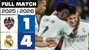 Levante UD 1 – 4 Real Madrid 2025/26 PARTIDO COMPLETO