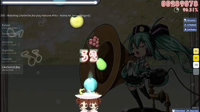 Osu! Hatsune Miku – Atama no Taisou [Nogard