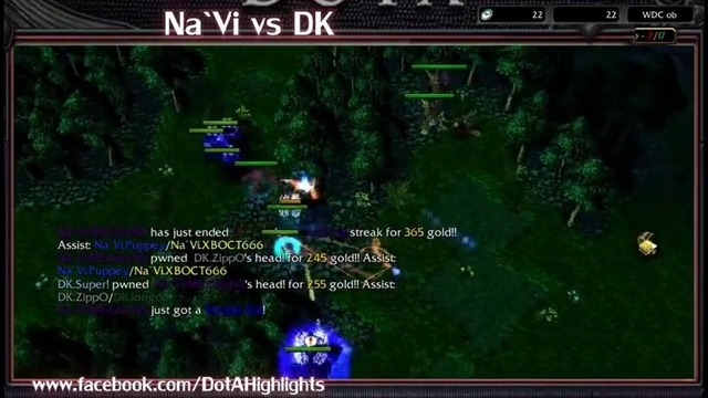 DotAHL 117 – [WDC] NaVi vs DK Game 1