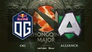 480p OG vs Alliance, #1, Qualifiers The Chongqing Major 28.11.2018