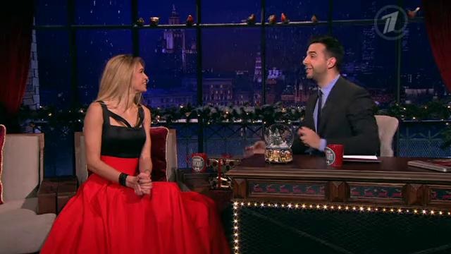 Вечерний Ургант (20.12.2013) Бен Стиллер и Вера Брежнева