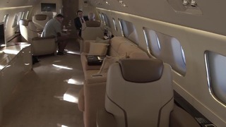 Embraer Lineage 1000E Business Jet Cabin Interior – AINtv