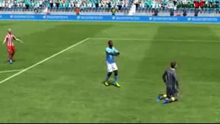 Празднование «Почему всегда я» от Балотелли в FIFA 13