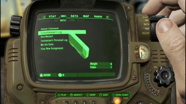 Обзор Pip-Boy в Fallout 4