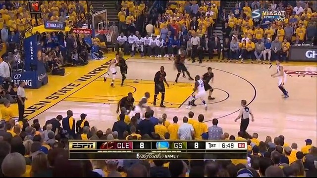 NBA FINAL 2016: Golden State Warriors vs Cleveland Cavaliers (Game 7) часть 1