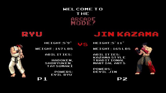 Jin Kazama vs RYU | Arcade Mode! (Episode 4)