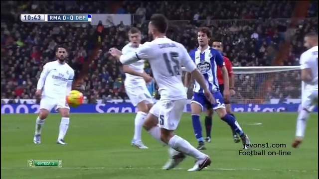 Реал Мадрид 5:0 Депортиво | Испанская Примера 2015/16 | 19-й тур | Обзор матча