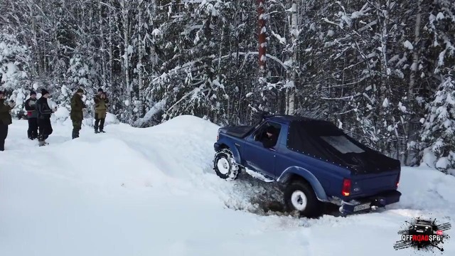 OffroadSPB. Зимний оффроуд, красивый и беспощадный)