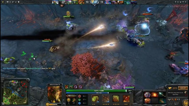 Dota 2 Badman Bristleback 8900 MMR Highlights