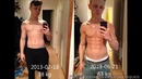 Teenage Fitness Body Transformation Male and Female From Skinny-Fat To Fit Muscular