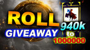 10x BattlePass 940k – Giveaway Roll