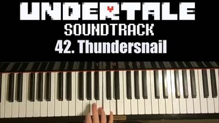 Undertale OST – 42. Thundersnail (Piano Cover by Amosdoll)