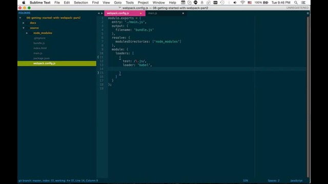 Webpack – #2 – Как подключить внешние библиотеки и ес6