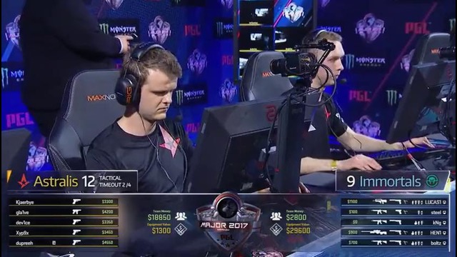 Astralis vs Immortals, overpass, PGL Major Krakow 2017 Day 1