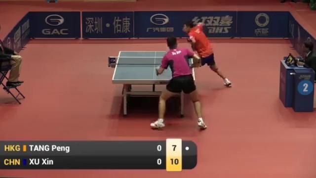China Open 2015 Highlights- XU Xin vs TANG Peng (R16)