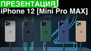 Презентация iPhone 12, iPhone 12 Mini, и iPhone 12 Pro MAX