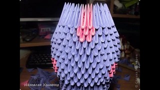 Модульное оригами. Лунтик. Мастер-класс