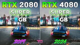 RTX 2080 SUPER vs RTX 4080 SUPER – 5 Years Difference