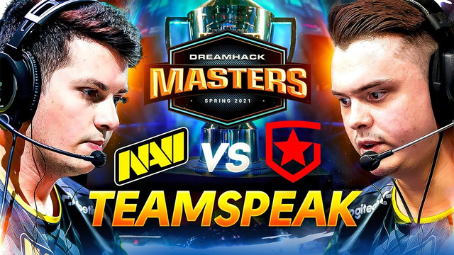 Тимспик NAVI CS:GO vs Gambit в Финале DreamHack Masters Spring 2021