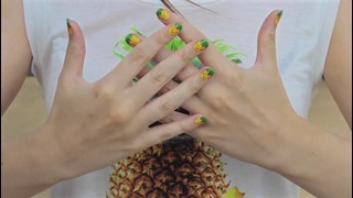 Pineapple Nails for Summer