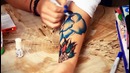 Как сделать временное тату