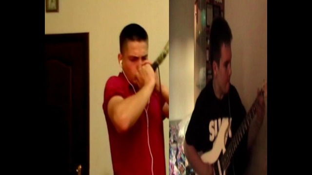 Suicide silence-unanswered(Vocal and Guitar cover)