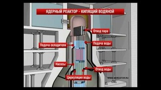 Кипящий водяной ядерный реактор