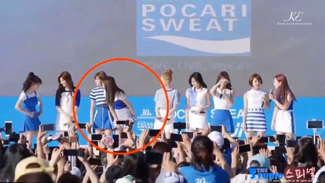 Kpop Female Idols Protected Others From Outfits Accidents