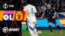 Лион — Манчестер Юнайтед | Лига Европы 2024/25 | 1/4 финала | 1-й матч | Обзор матча