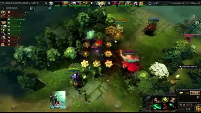 DoTA 2: Highlights: EG vs Svenhunterz (The Defense 3)