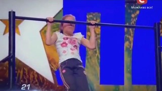 Семилетняя девочка удивила всех на шоу Украина Установила рекорд