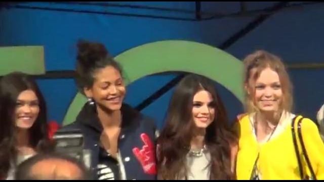 Selena Gomez Attends The Adidas NEO Fashion Show In NYC